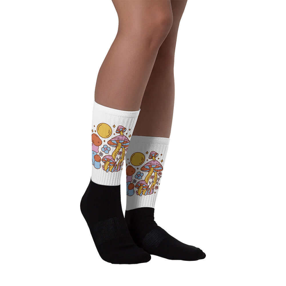 Nowhere2be Moon and Mushroom Socks$12.50Nowhere2be Online StoreAccessories,Black Friday Sale,buy,buy online,casual,Clothes,clothing,comfortable,comfy,delivered,delivery,fashion,Footwear,for you,gift,Made for you,Men's Clothing,Mushroom Collection,nowhere2