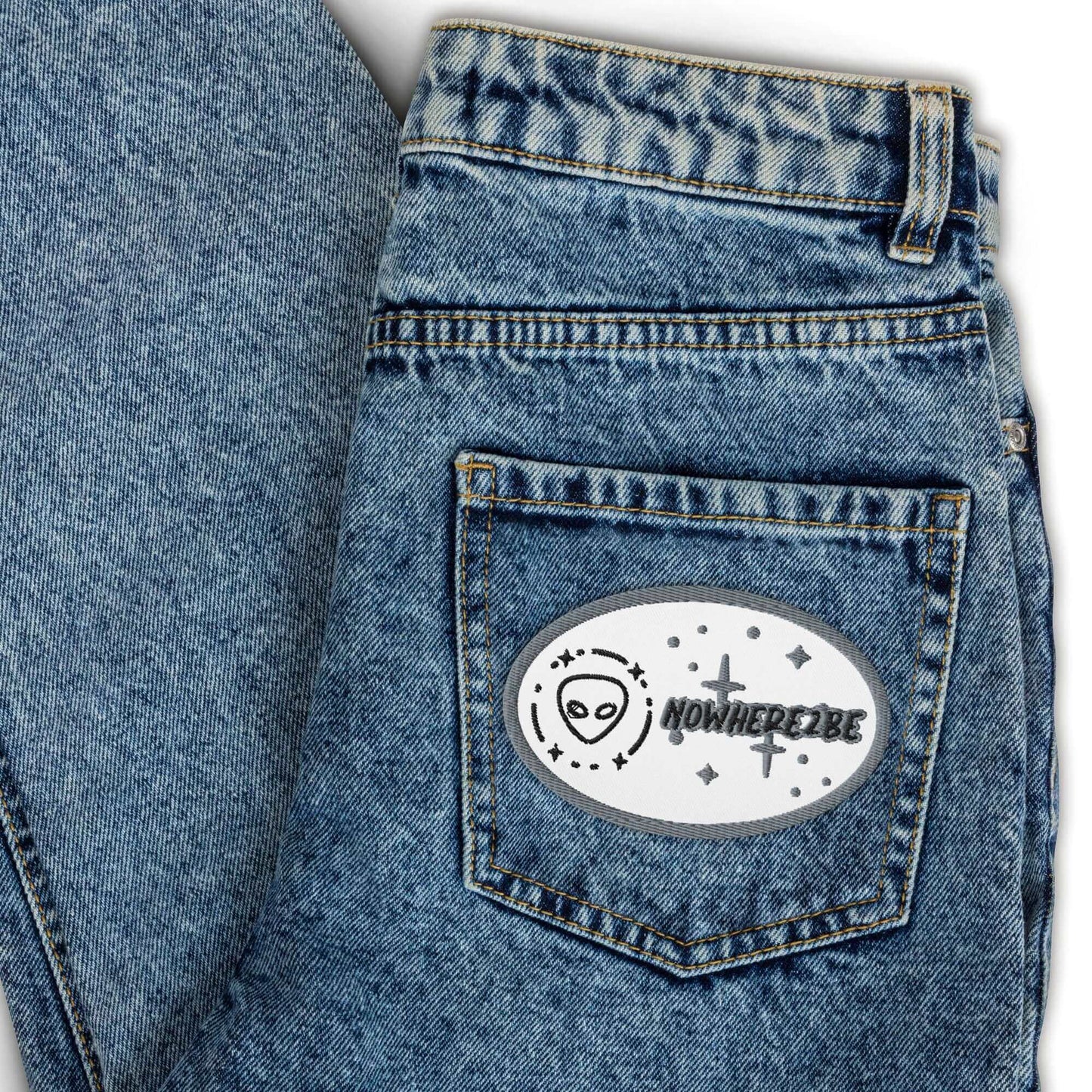 Nowhere2be Alien Patch: Unique Embroidered Art$10.00Nowhere2be Online StoreAccessories,autopostr_facebook_71147,Black Friday Sale,buy,buy online,casual,catching,Clothes,comfortable,delivered,delivery,durable,embellishing,embroidered,Embroidered Patch,fabr