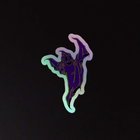 Nowhere2be Scary Ghost Holographic stickers$4.50Nowhere2be Online StoreBlack Friday Sale,bumper sticker,buy,buy online,casual,Decal Bumper Trunk Truck Graphics Funny Car Stickers,Decorative Stickers,delivered,delivery,for you,Holographic stickers,Made for