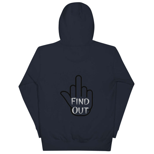 Edgy 'Find Out' Hoodie - Bold Streetwear Essential$33.00Nowhere2be Online StoreBlack Friday Sale,Bold Streetwear Essential,buy,buy online,casual,Clothes,clothing,clothing for adults,comfortable,comfy,cotton,delivered,delivery,design hoodies,Edgy 'Find Out