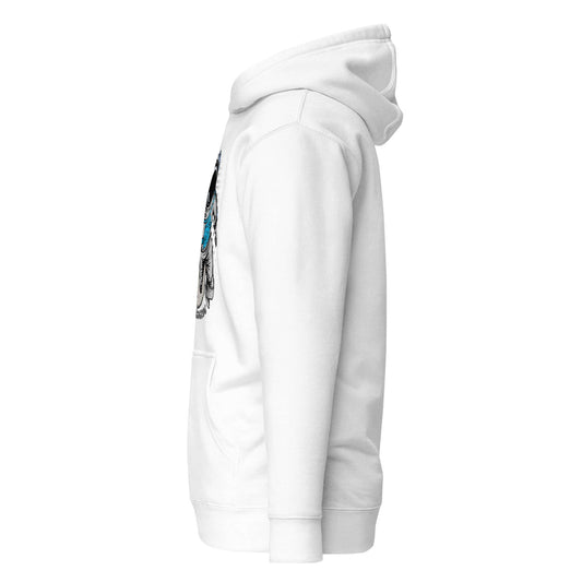 Discover the Nowhere2be Spaceman Unisex Hoodie for ultimate comfort and style. Perfect for any season, with a cozy hood and durable fabric.