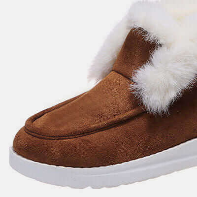 Cozy Furry Suede Snow Boots | US Sizes 5-11$24.99Nowhere2be Online Storeaffordable shoes,apparel,Black Friday Sale,buy,buy online,canvas,canvas shoes,casual,classic,clothing,Comfort & Style,comfortable,comfy,Cozy Furry Suede Snow Boots-size-chart,delivere
