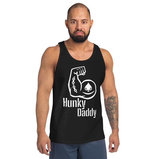 Hunk Daddy Tank Top$26.50Nowhere2be Online Storeadult shirt,autopostr_facebook_71147,Black Friday Sale,body,buy,buy online,casual,classic,Clothes,clothing,clothing for adults,combed,comfortable,comfy,cotton,daddy,delivered,delivery,design shirt,design t-s