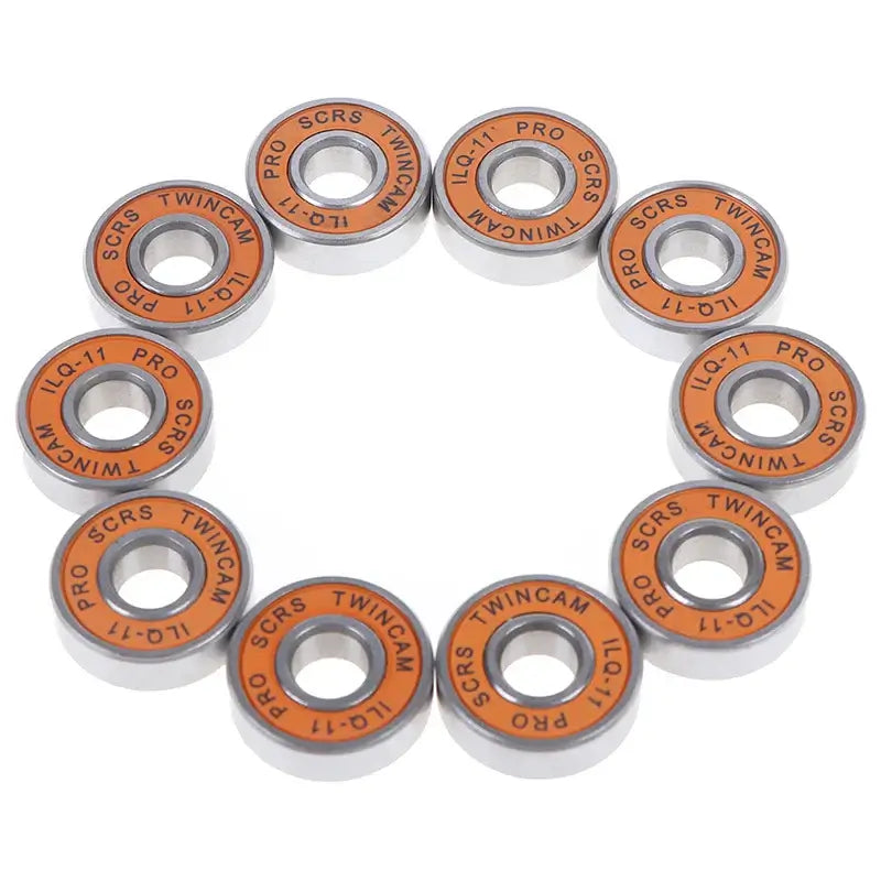Get the best performance with GUOMUZI ILQ-11 skate bearings. Available in 10 or 8 packs for a smooth, noise-free ride.