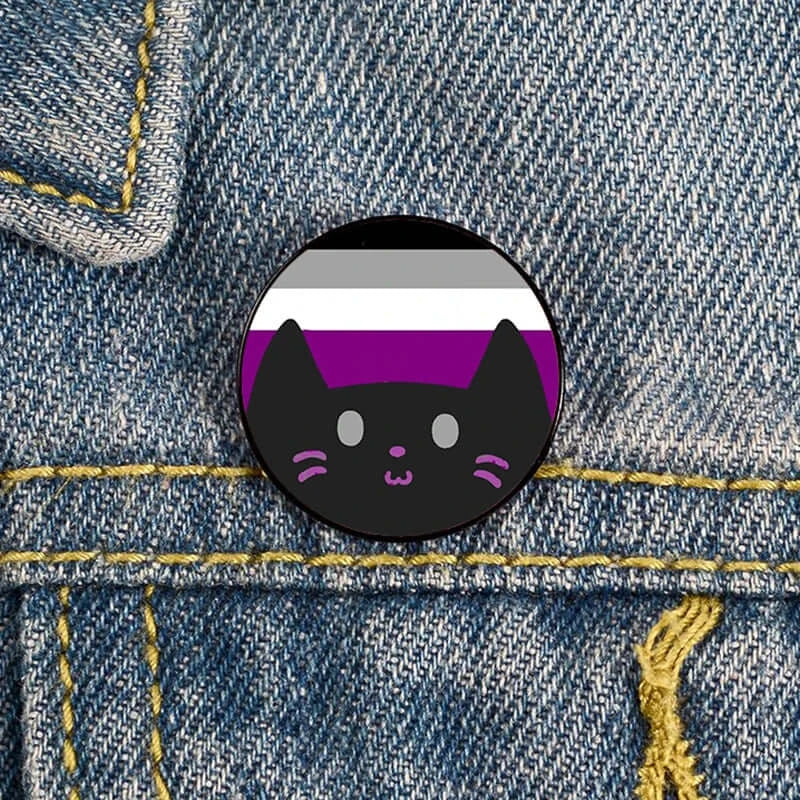 Add charm to your outfit with this Cat Pin custom brooch. Ideal for bags, shirts, and as a teacher gift!