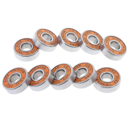 Get the best performance with GUOMUZI ILQ-11 skate bearings. Available in 10 or 8 packs for a smooth, noise-free ride.