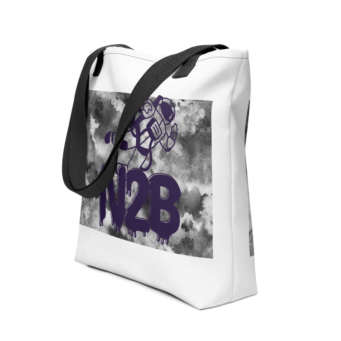 Nowhere2be N2B Spaceman Tote Bag - Stylish & Durable Travel Companion$17.50Nowhere2be Online Storebag,bags,Black Friday Sale,buy,buy online,casual,comfortable,comfy,delivered,delivery,fashion,for you,gift,Made for you,nowhere2be,Nowhere2be Online Store,No