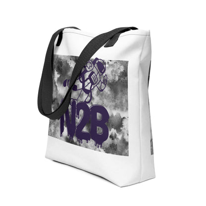 Nowhere2be N2B Spaceman Tote Bag - Stylish & Durable Travel Companion$17.50Nowhere2be Online Storebag,bags,Black Friday Sale,buy,buy online,casual,comfortable,comfy,delivered,delivery,fashion,for you,gift,Made for you,nowhere2be,Nowhere2be Online Store,No