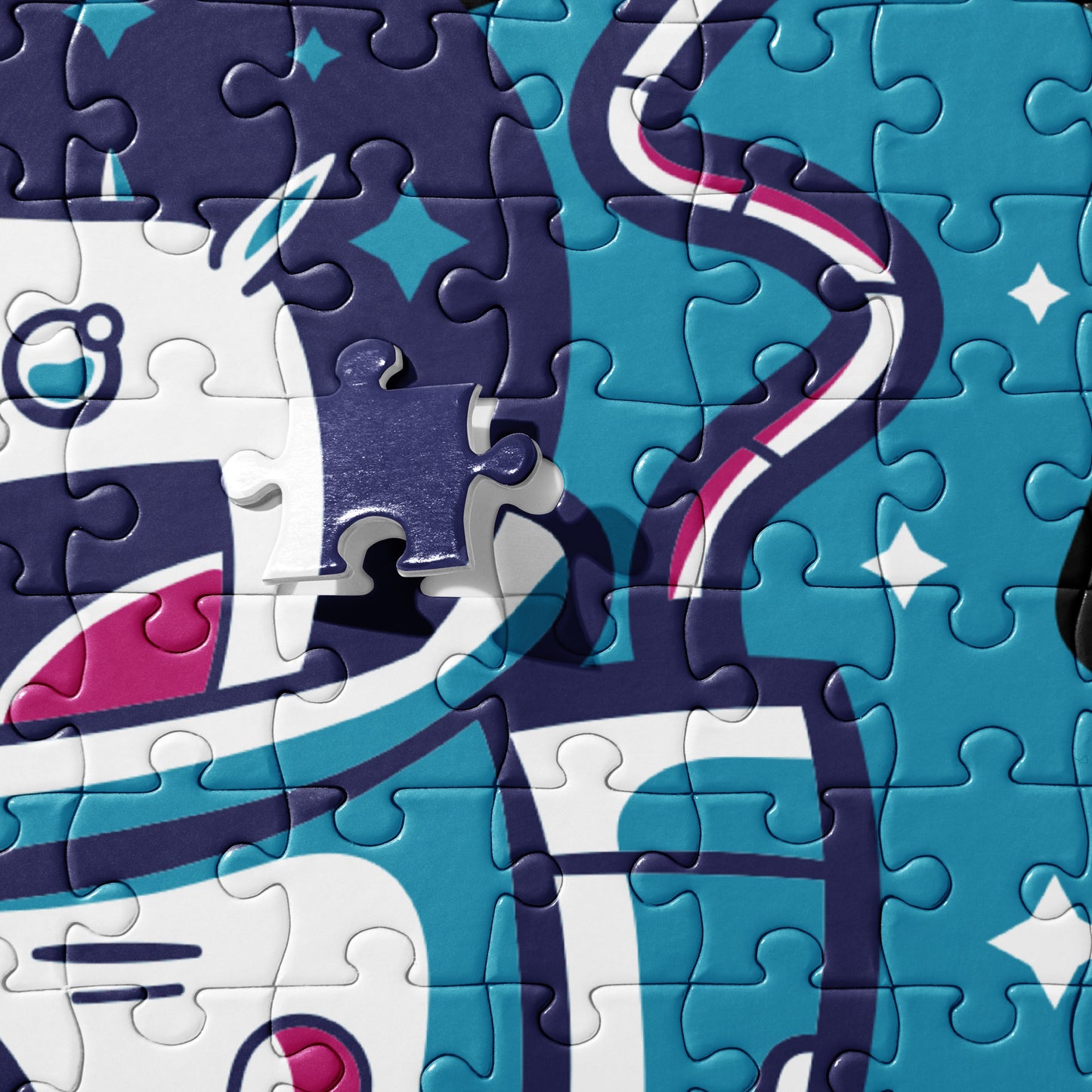 Rompecabezas de Vaca Astronauta