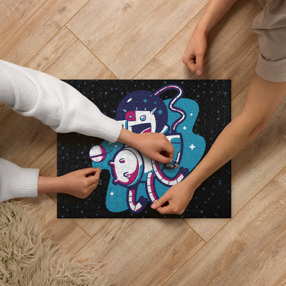 Rompecabezas de Vaca Astronauta