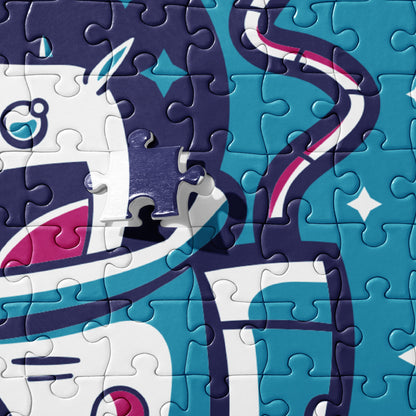 Rompecabezas de Vaca Astronauta