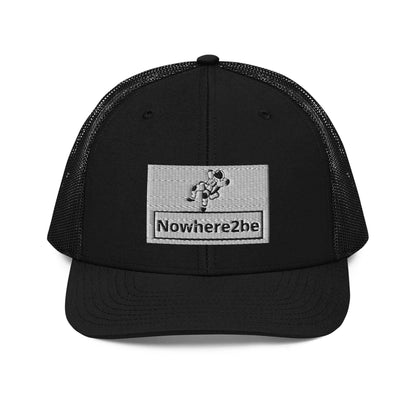 Nowhere2be Official Logo Trucker Cap$19.50Nowhere2be Online StoreAccessories,adjustable cap,adjustable hat,Black Friday Sale,buy,buy online,cap,caps,casual,comfortable,comfy,delivered,delivery,fashion,for you,hat,Hats,hats for men,Made for you,men's,men's