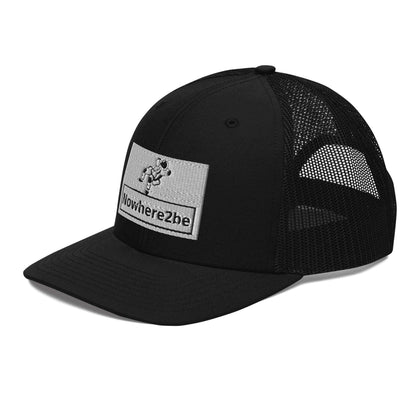 Nowhere2be Official Logo Trucker Cap$19.50Nowhere2be Online StoreAccessories,adjustable cap,adjustable hat,Black Friday Sale,buy,buy online,cap,caps,casual,comfortable,comfy,delivered,delivery,fashion,for you,hat,Hats,hats for men,Made for you,men's,men's