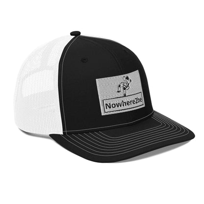 Nowhere2be Official Logo Trucker Cap$19.50Nowhere2be Online StoreAccessories,adjustable cap,adjustable hat,Black Friday Sale,buy,buy online,cap,caps,casual,comfortable,comfy,delivered,delivery,fashion,for you,hat,Hats,hats for men,Made for you,men's,men's