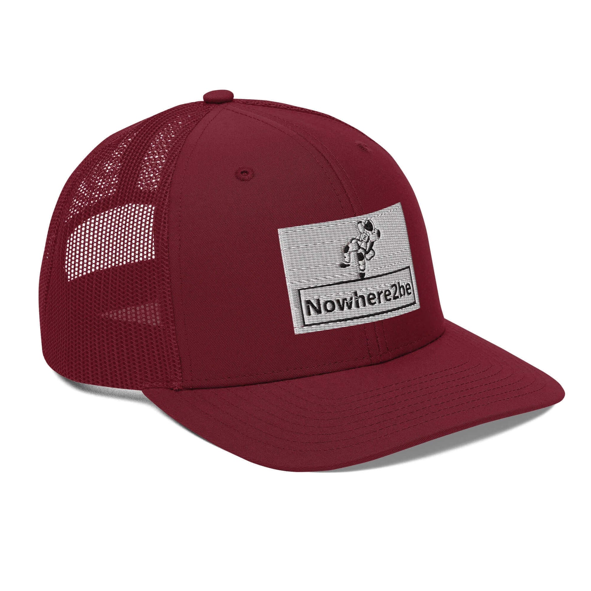 Nowhere2be Official Logo Trucker Cap$19.50Nowhere2be Online StoreAccessories,adjustable cap,adjustable hat,Black Friday Sale,buy,buy online,cap,caps,casual,comfortable,comfy,delivered,delivery,fashion,for you,hat,Hats,hats for men,Made for you,men's,men's
