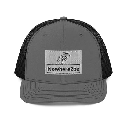 Nowhere2be Official Logo Trucker Cap$19.50Nowhere2be Online StoreAccessories,adjustable cap,adjustable hat,Black Friday Sale,buy,buy online,cap,caps,casual,comfortable,comfy,delivered,delivery,fashion,for you,hat,Hats,hats for men,Made for you,men's,men's
