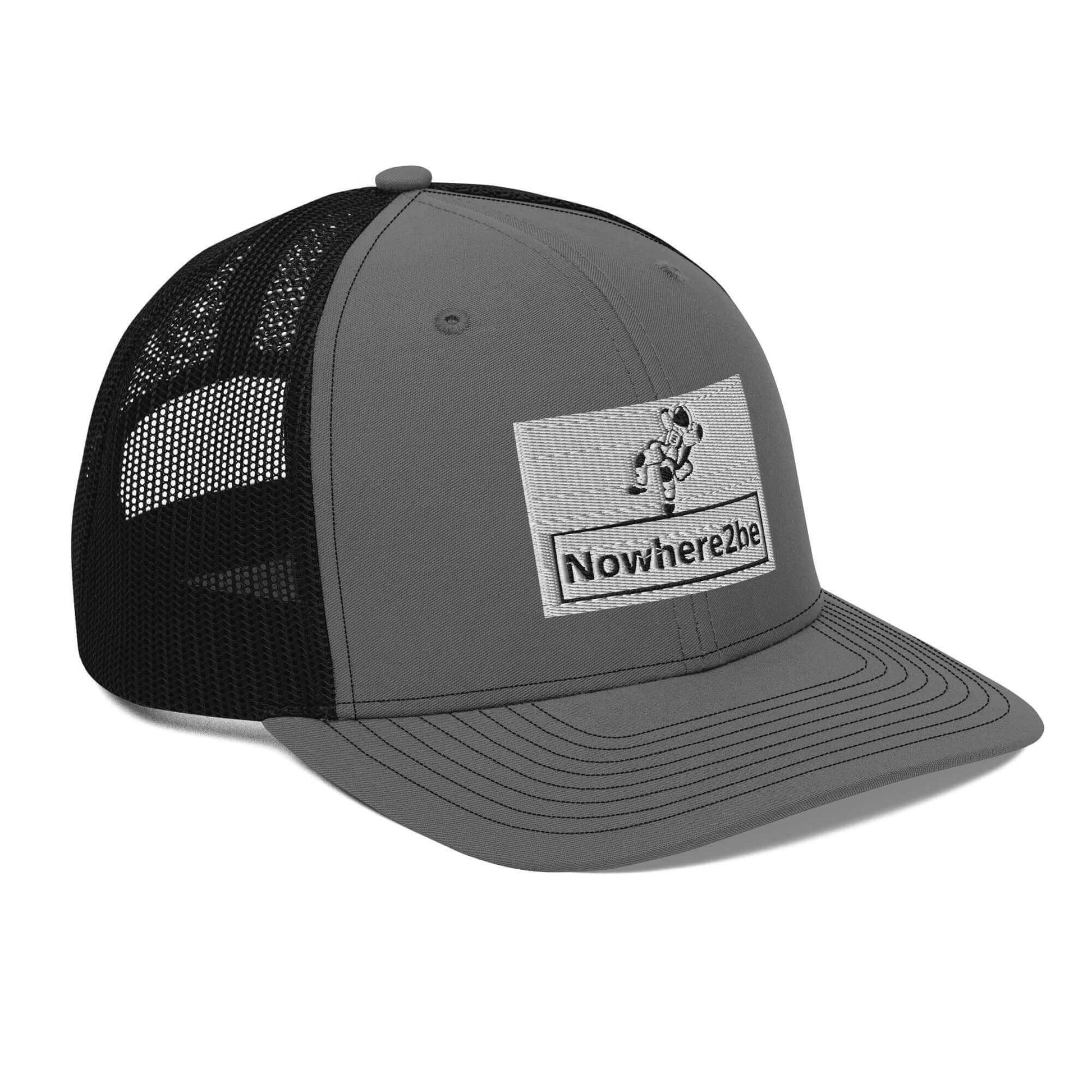 Nowhere2be Official Logo Trucker Cap$19.50Nowhere2be Online StoreAccessories,adjustable cap,adjustable hat,Black Friday Sale,buy,buy online,cap,caps,casual,comfortable,comfy,delivered,delivery,fashion,for you,hat,Hats,hats for men,Made for you,men's,men's