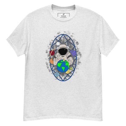 Spaceman and Planet Unisex classic tee, Shirt, $20.50, Nowhere2be Online Store
