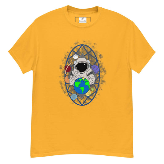 Spaceman and Planet Unisex classic tee, Shirt, $20.50, Nowhere2be Online Store
