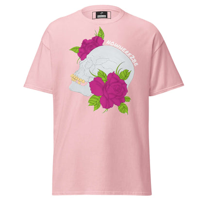 Nowhere2be Skull and Flower Unisex classic tee, Shirt, $21.49, Nowhere2be Online Store