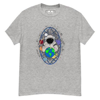 Spaceman and Planet Unisex classic tee, Shirt, $20.50, Nowhere2be Online Store