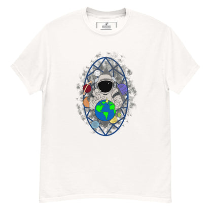 Spaceman and Planet Unisex classic tee, Shirt, $20.50, Nowhere2be Online Store