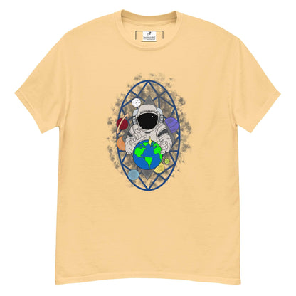 Spaceman and Planet Unisex classic tee, Shirt, $20.50, Nowhere2be Online Store