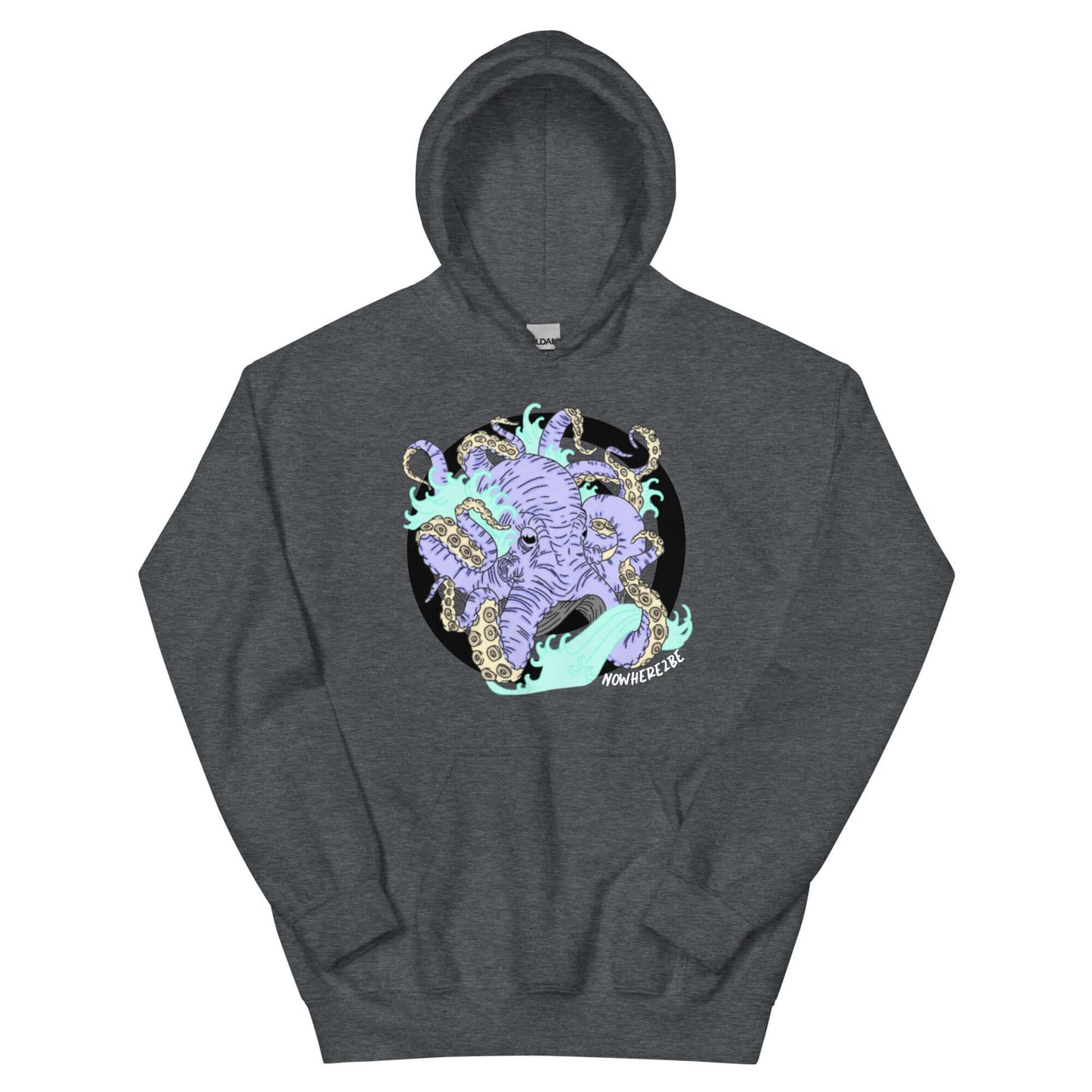 Trippy Octopus Unisex Hoodie, Hoodie, $28.00, Nowhere2be Online Store
