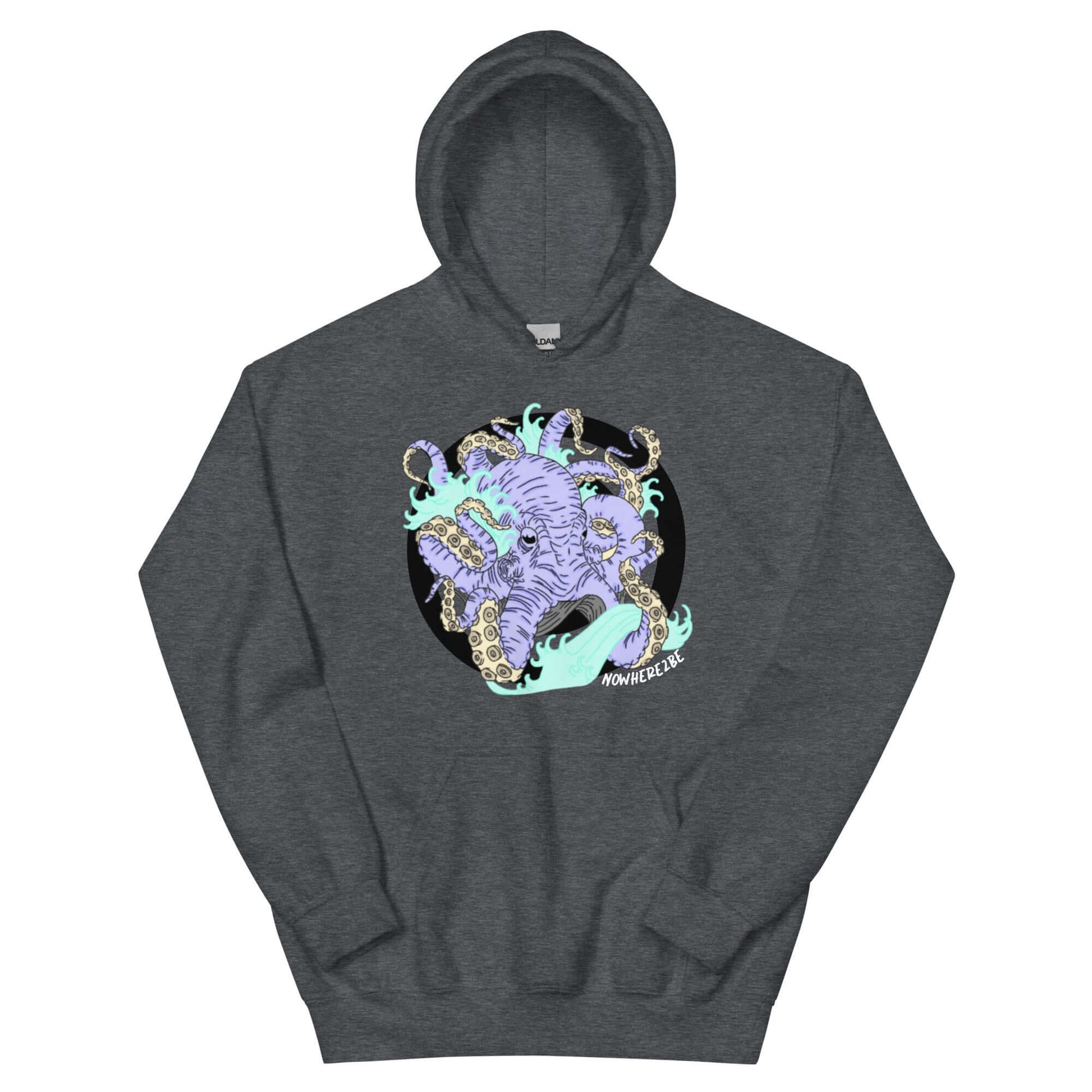 Trippy Octopus Unisex Hoodie, Hoodie, $28.00, Nowhere2be Online Store