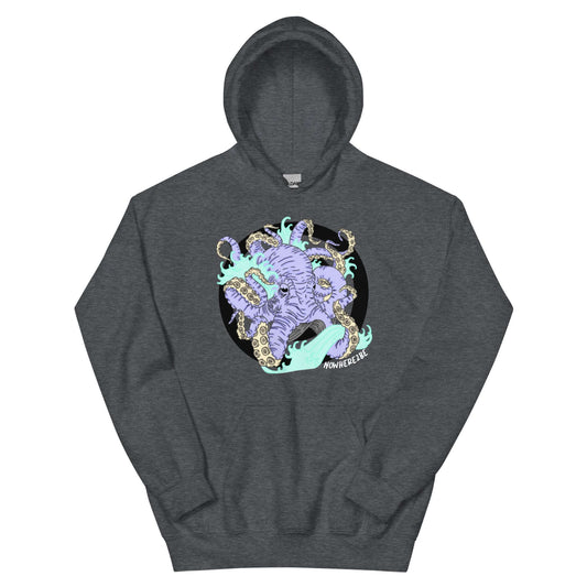 Trippy Octopus Unisex Hoodie, Hoodie, $28.00, Nowhere2be Online Store