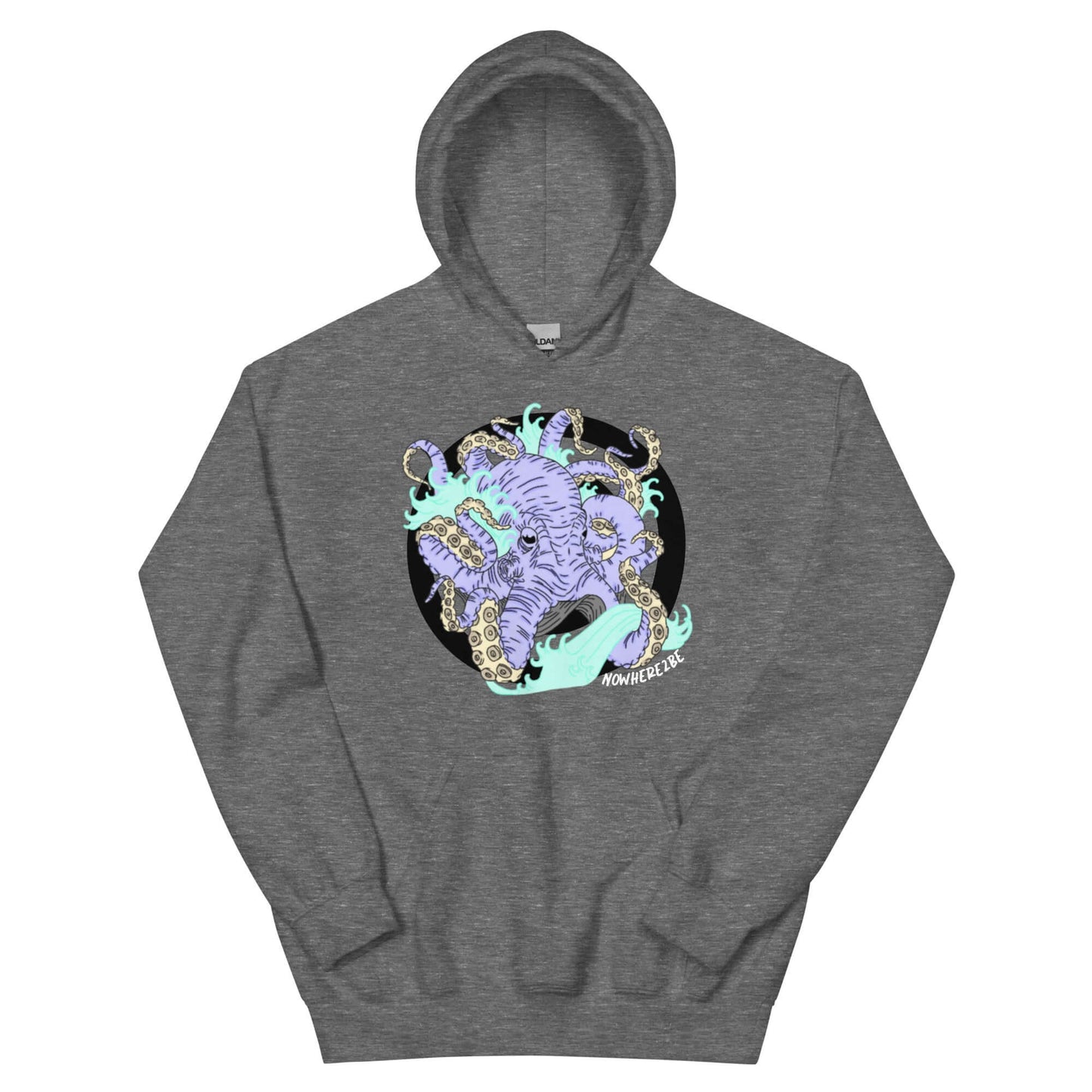 Trippy Octopus Unisex Hoodie, Hoodie, $28.00, Nowhere2be Online Store