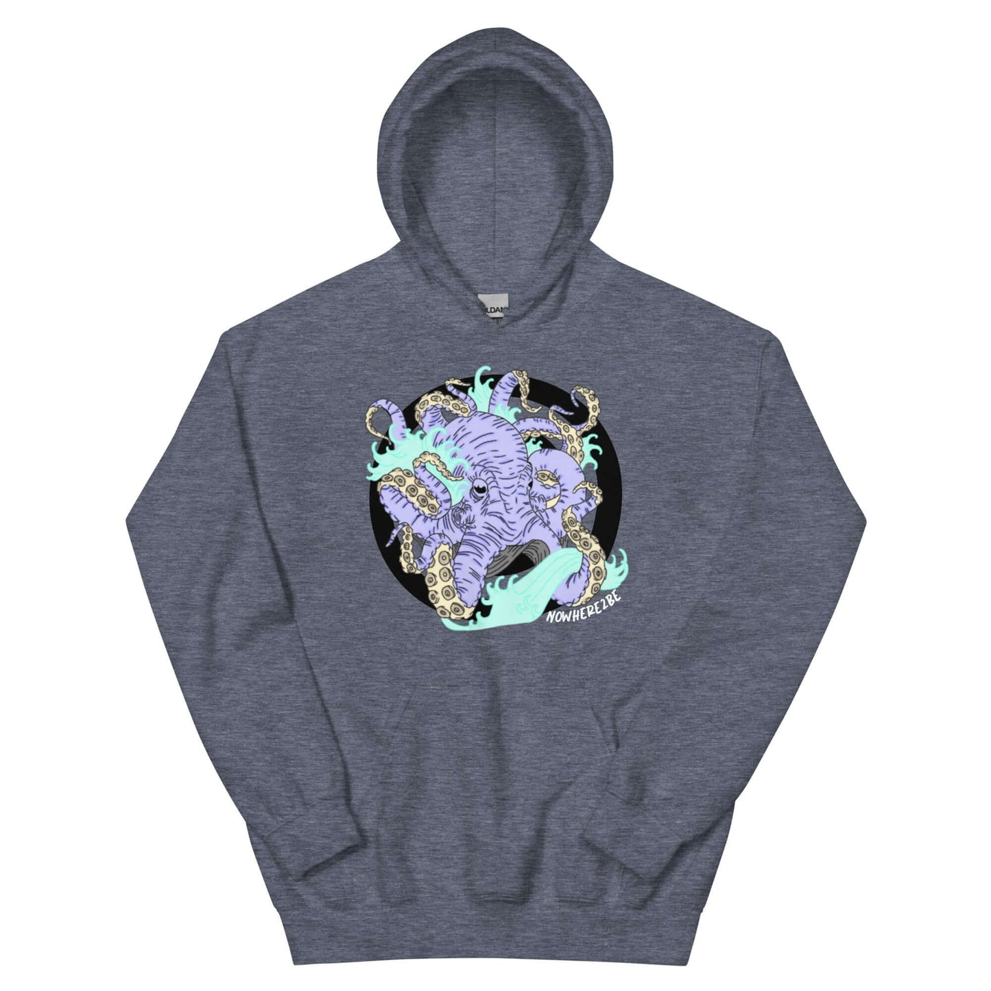 Trippy Octopus Unisex Hoodie, Hoodie, $28.00, Nowhere2be Online Store