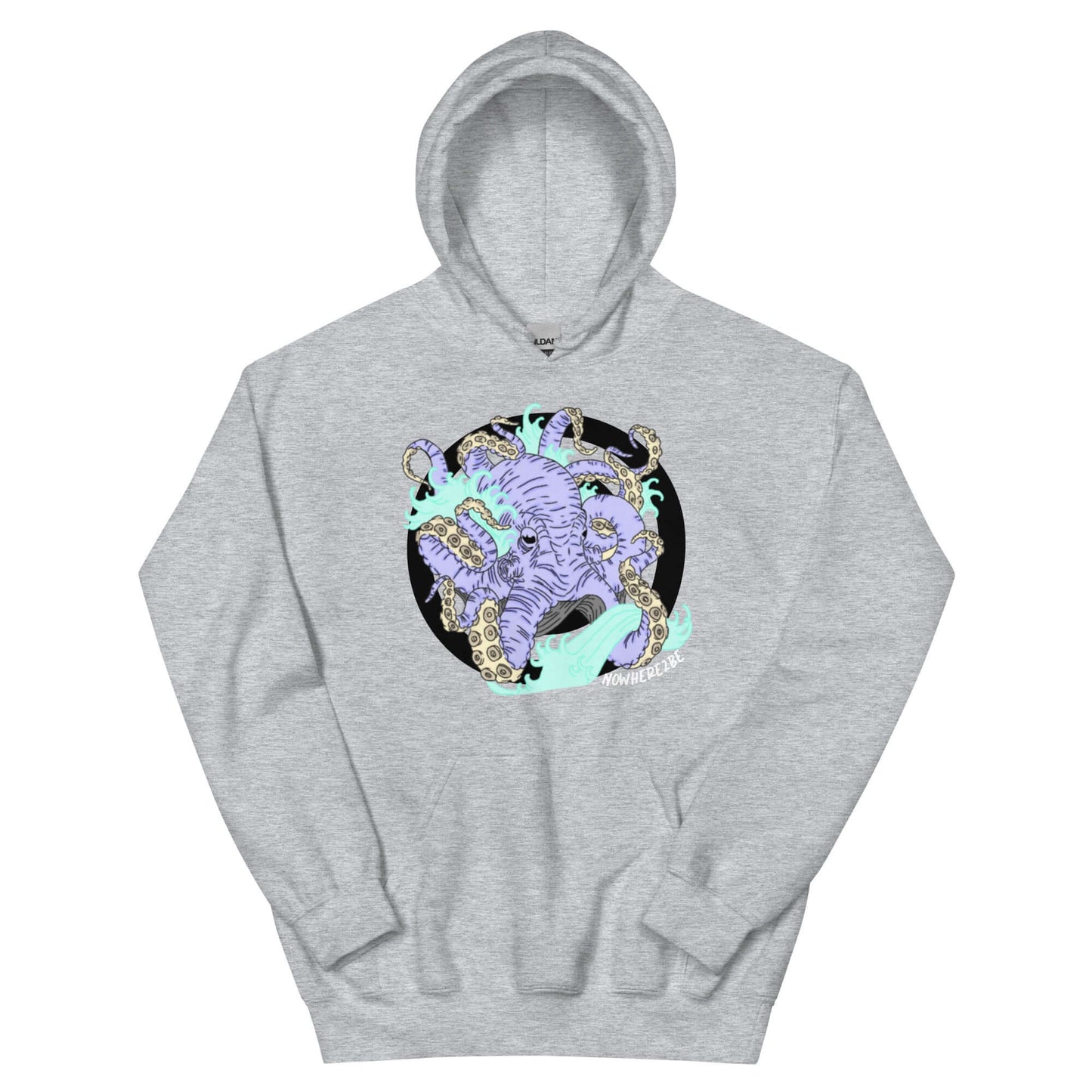 Trippy Octopus Unisex Hoodie, Hoodie, $28.00, Nowhere2be Online Store