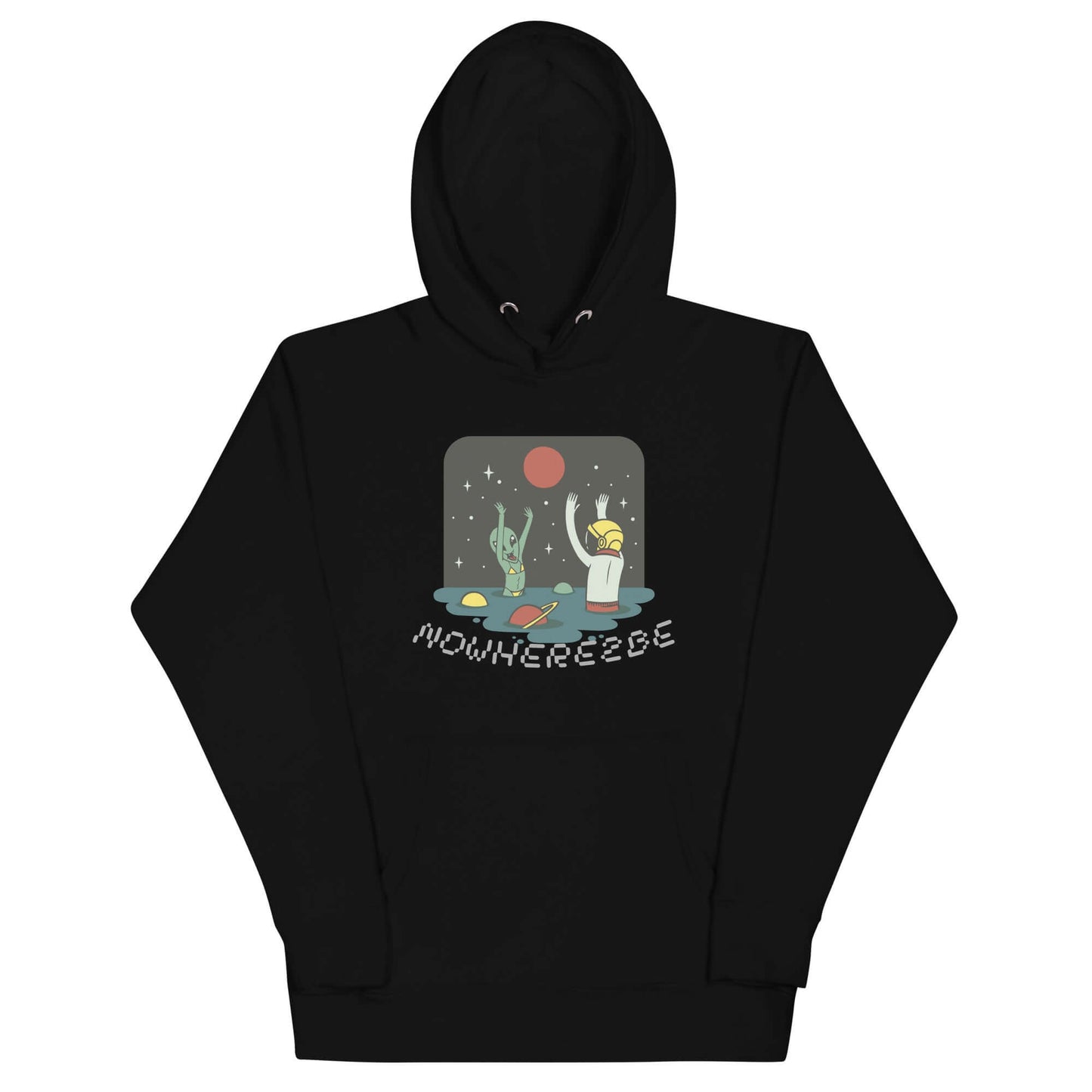 Nowhere2be Alien Party Unisex Hoodie, Hoodie, $37.50, Nowhere2be Online Store