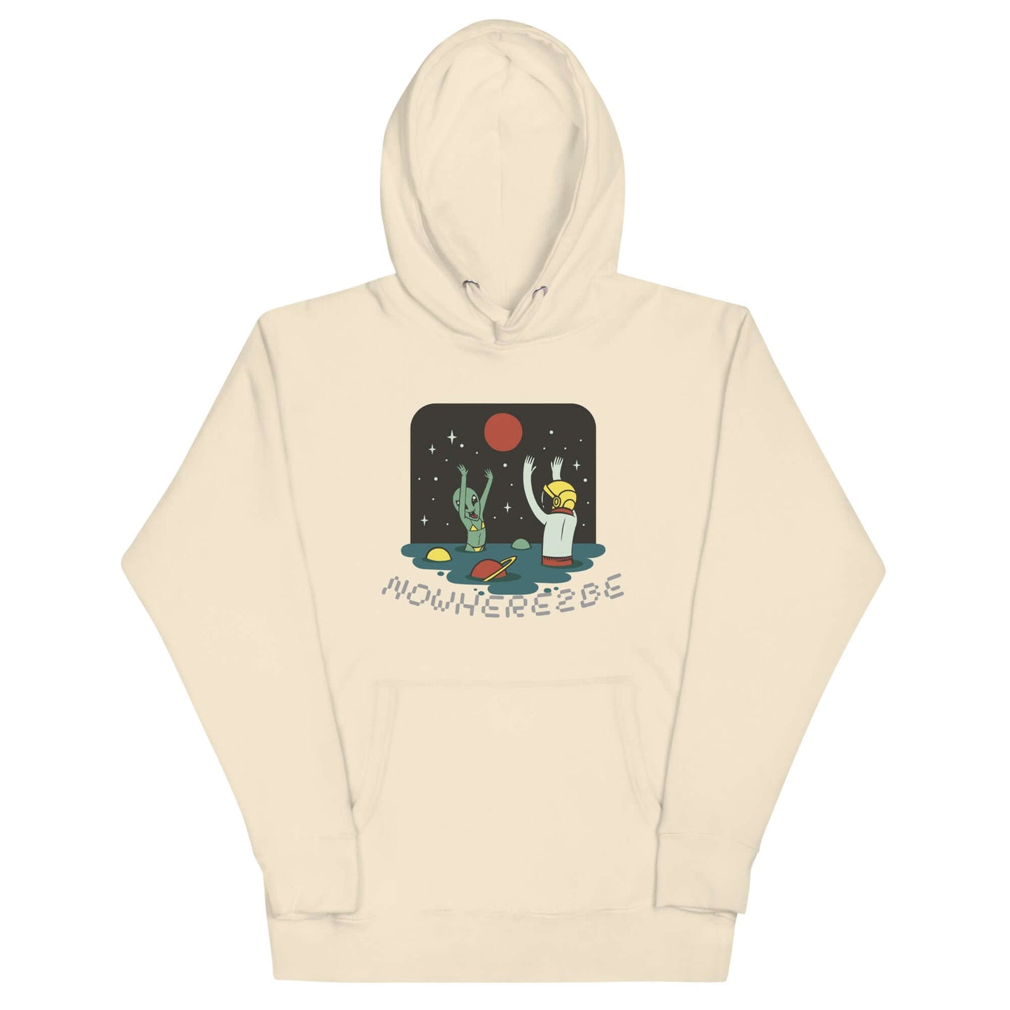 Nowhere2be Alien Party Unisex Hoodie, Hoodie, $37.50, Nowhere2be Online Store