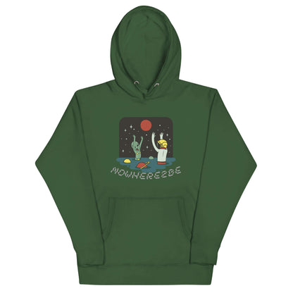 Nowhere2be Alien Party Unisex Hoodie, Hoodie, $37.50, Nowhere2be Online Store