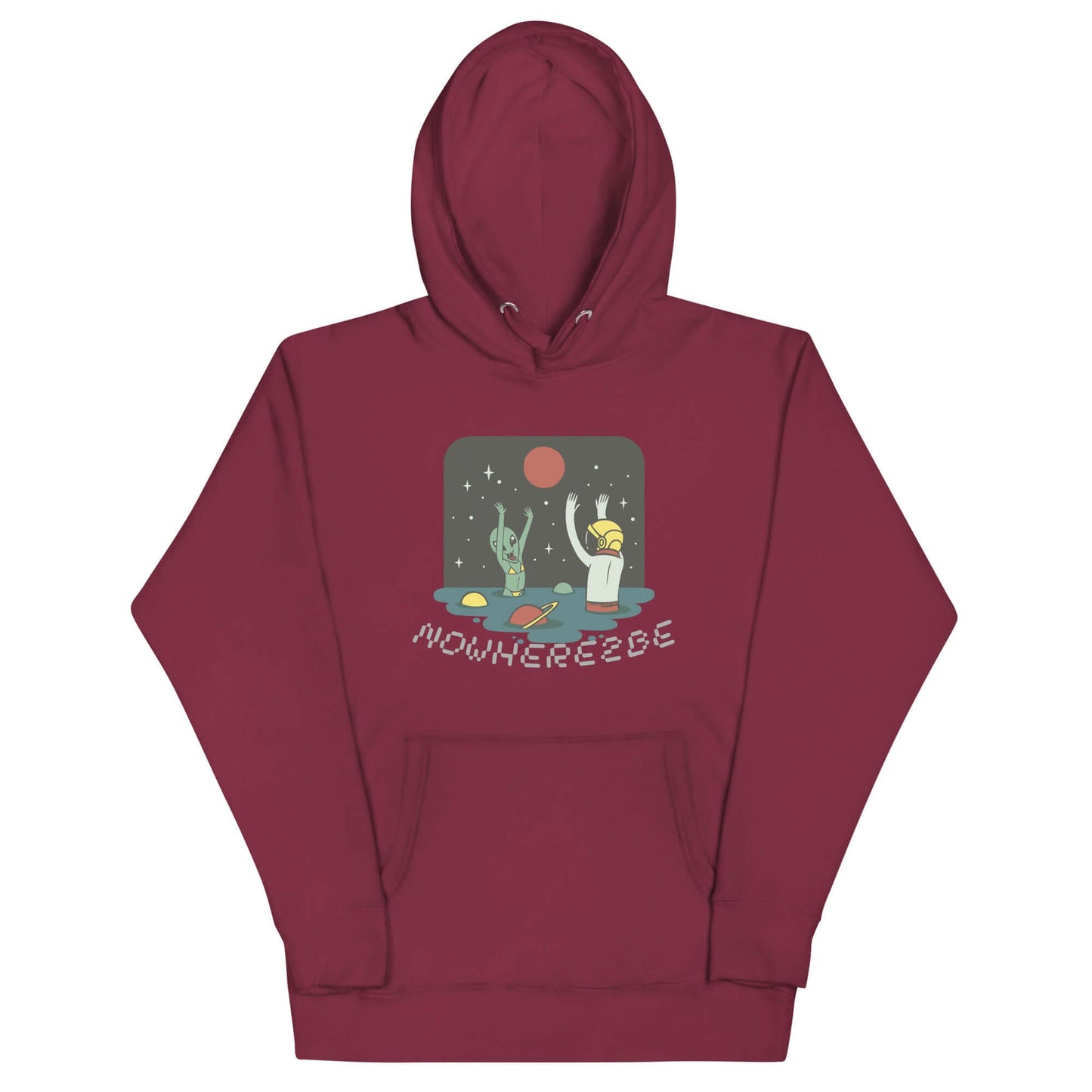 Nowhere2be Alien Party Unisex Hoodie, Hoodie, $37.50, Nowhere2be Online Store
