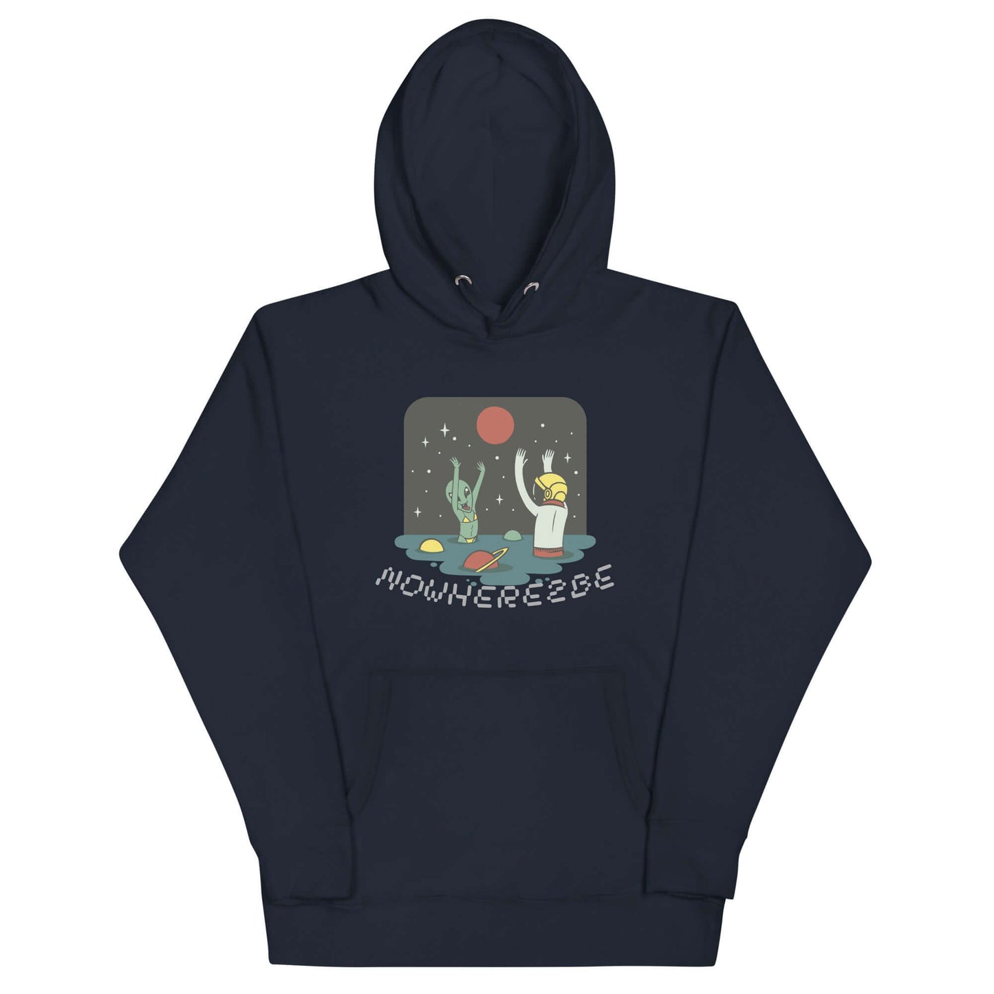 Nowhere2be Alien Party Unisex Hoodie, Hoodie, $37.50, Nowhere2be Online Store
