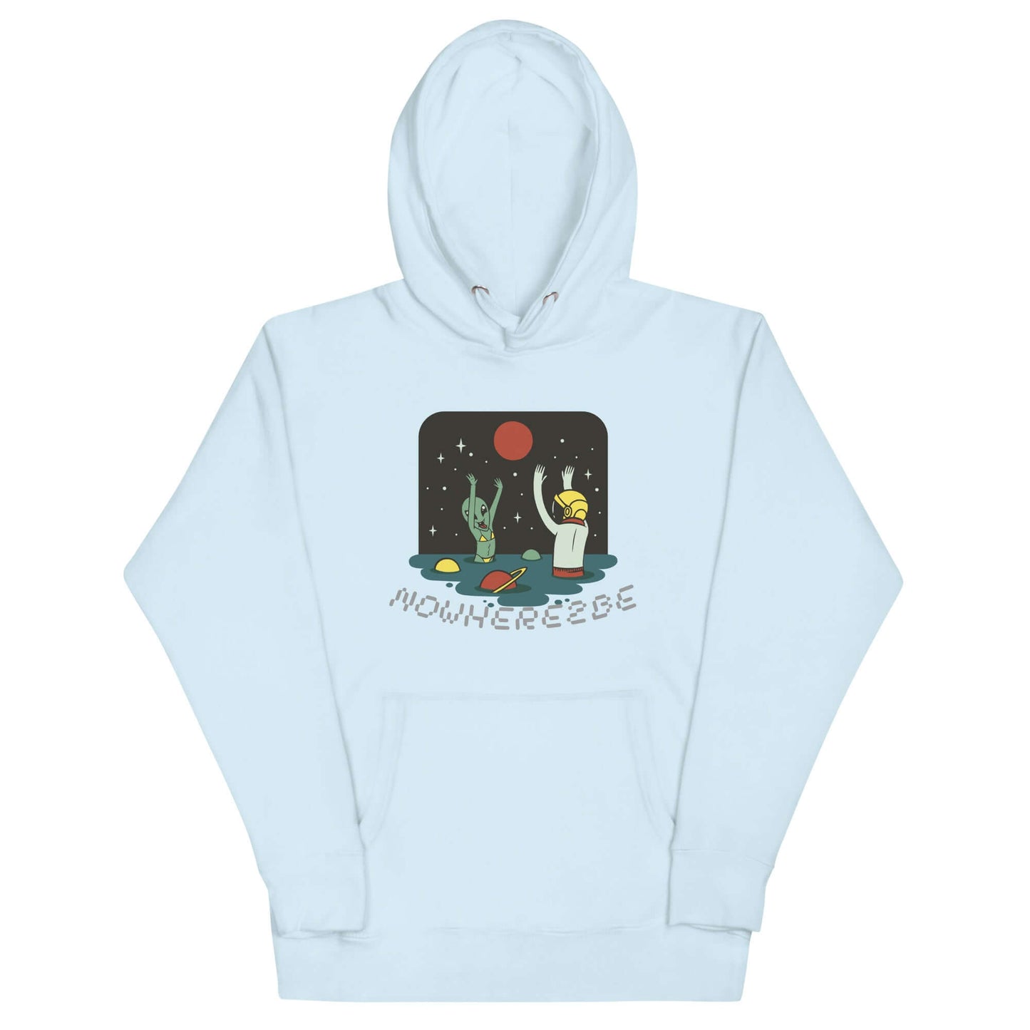 Nowhere2be Alien Party Unisex Hoodie, Hoodie, $37.50, Nowhere2be Online Store