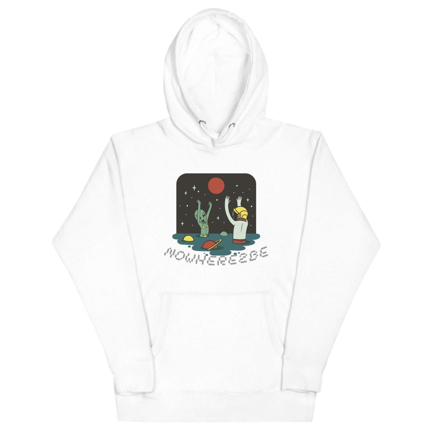 Nowhere2be Alien Party Unisex Hoodie, Hoodie, $37.50, Nowhere2be Online Store