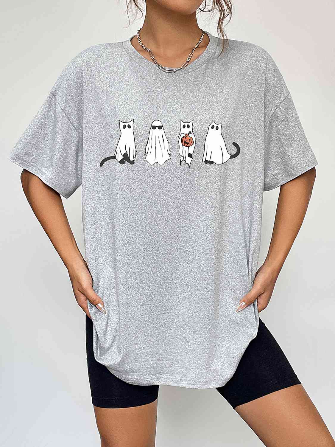 Round Neck Short Sleeve Ghost Graphic T-Shirt$13.00Nowhere2be Online StoreBlack Friday Sale,buy,buy online,casual,Clothes,clothing,comfortable,comfy,delivered,delivery,E@M@E,fashion,for you,Ghost Graphic T-Shirt,gift,Graphic Cotton Tee,Graphic T-Shirt,Mad
